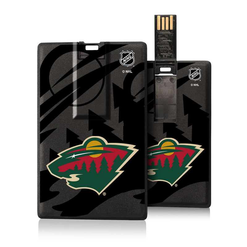 Minnesota Wild Tilt Credit Card USB Drive 32GB