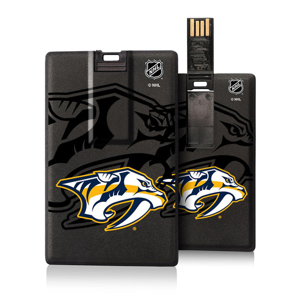 Nashville Predators Tilt Credit Card USB Drive 32GB