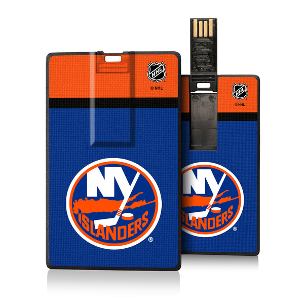 New York Islanders Stripe Credit Card USB Drive 32GB