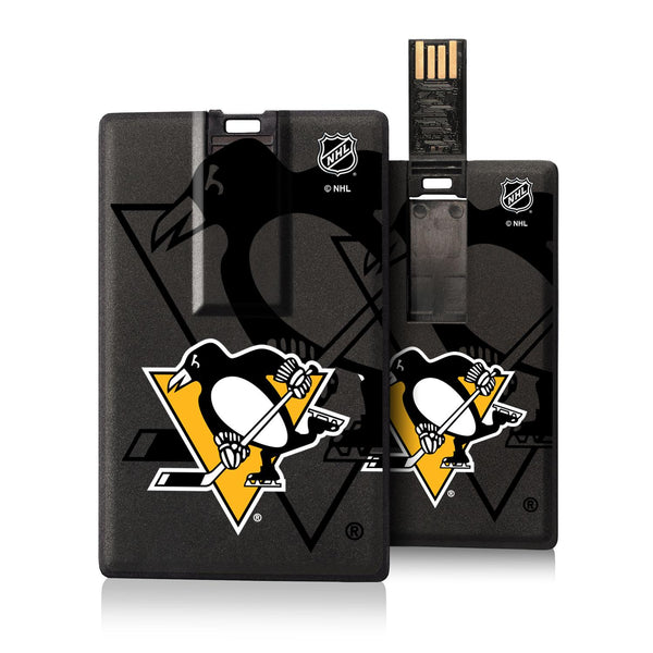Pittsburgh Penguins Tilt Credit Card USB Drive 32GB