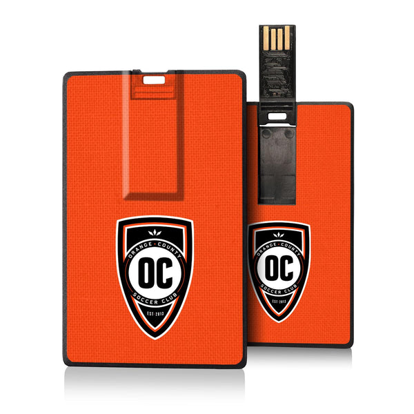 Orange County SC  Solid Credit Card USB Drive 32GB
