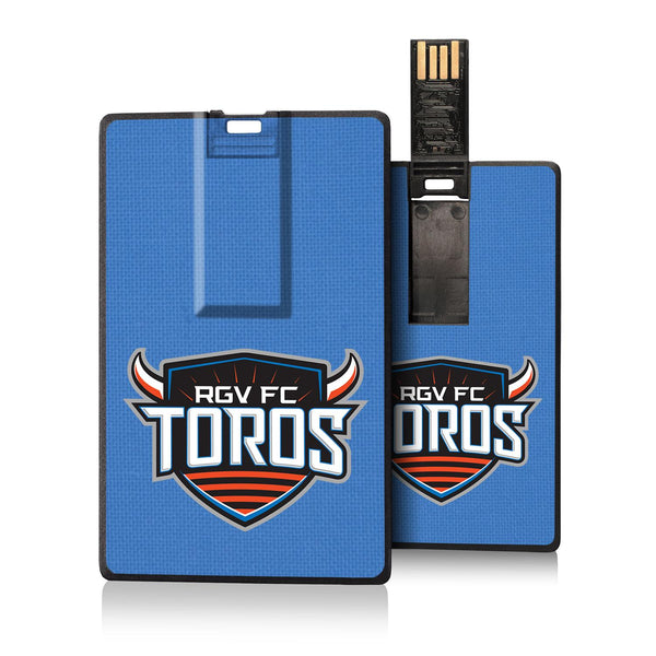 Rio Grande Valley FC  Solid Credit Card USB Drive 32GB