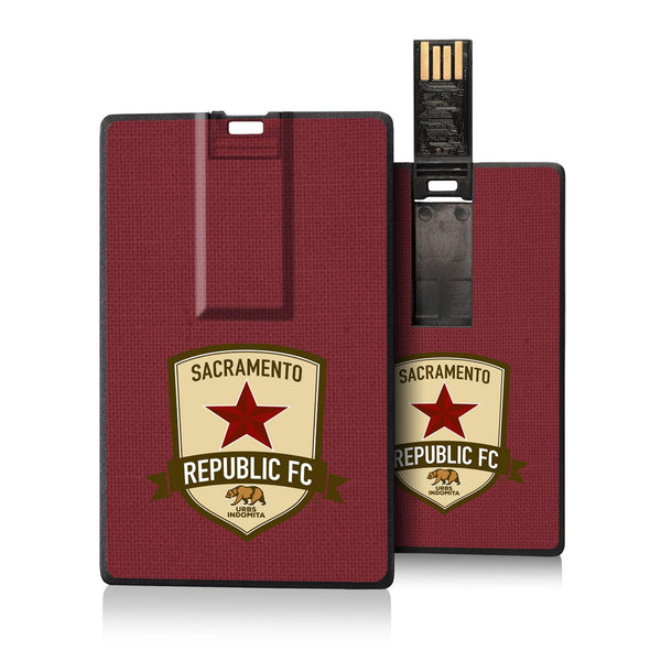 Sacramento Republic FC  Solid Credit Card USB Drive 32GB