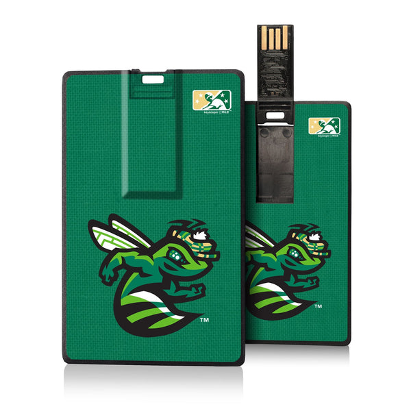 Augusta GreenJackets Solid Credit Card USB Drive 16GB