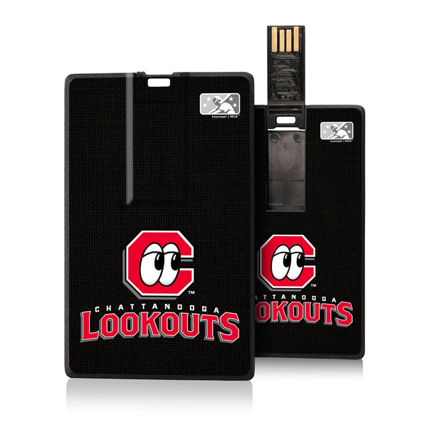 Chattanooga Lookouts Solid Credit Card USB Drive 32GB
