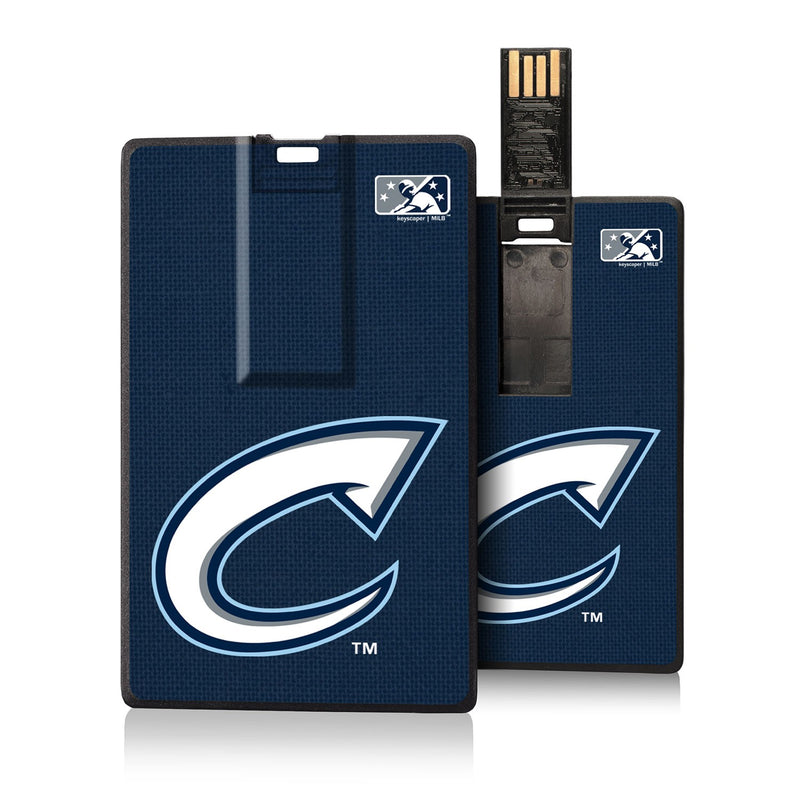 Columbus Clippers Solid Credit Card USB Drive 16GB