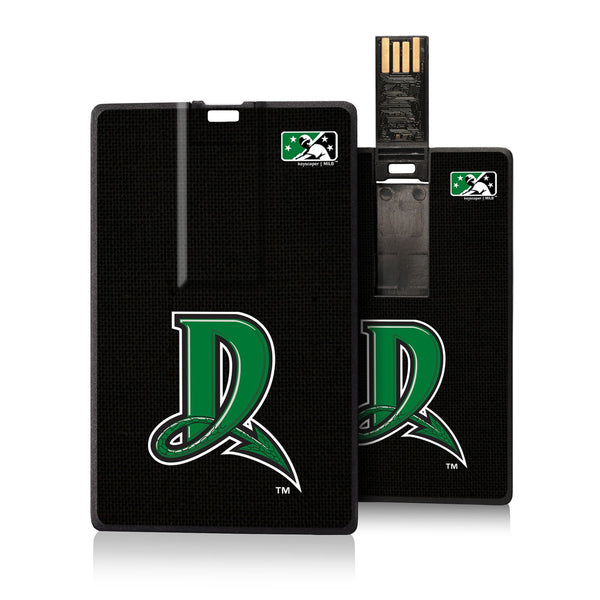Dayton Dragons Solid Credit Card USB Drive 16GB