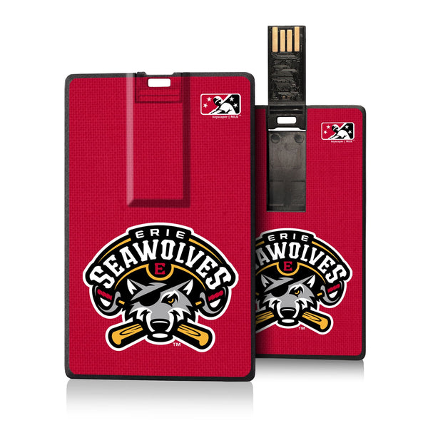 Erie SeaWolves Solid Credit Card USB Drive 32GB