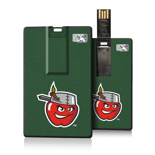 Fort Wayne TinCaps Solid Credit Card USB Drive 16GB