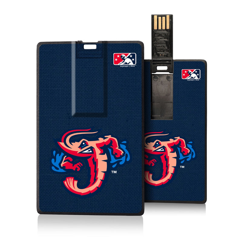 Jacksonville Jumbo Shrimp Solid Credit Card USB Drive 16GB