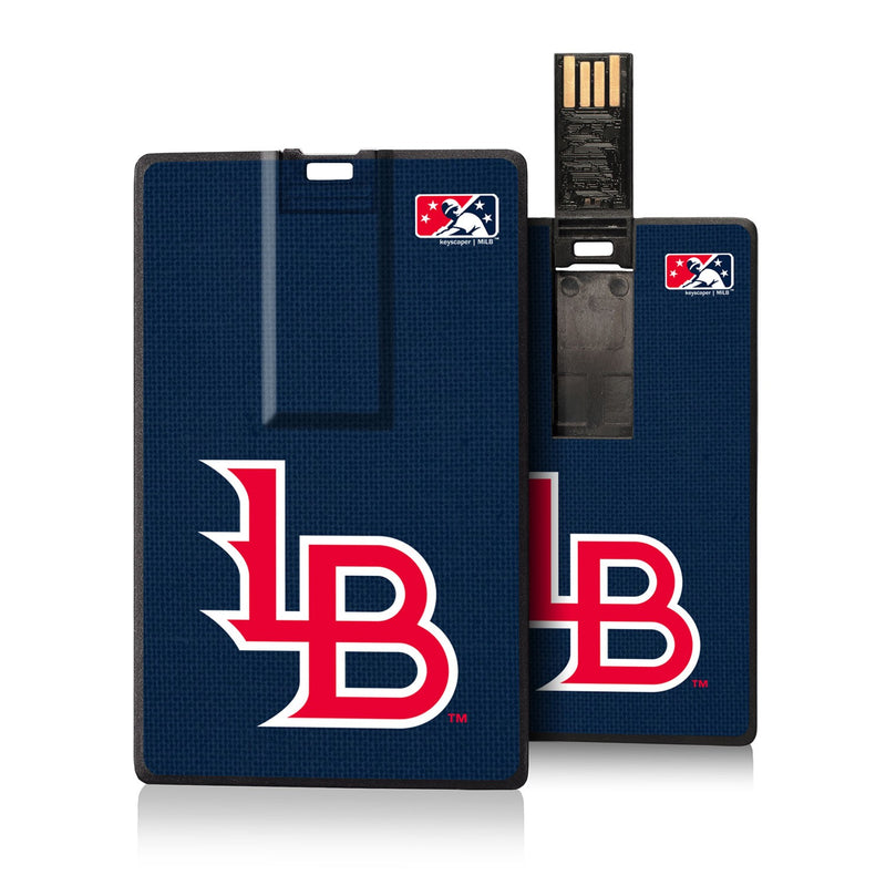 Louisville Bats Solid Credit Card USB Drive 16GB