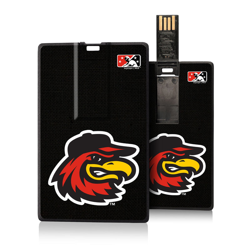 Rochester Red Wings Solid Credit Card USB Drive 16GB