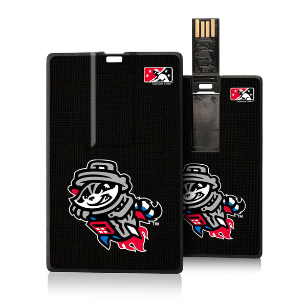 Rocket City Trash Pandas Solid Credit Card USB Drive 32GB