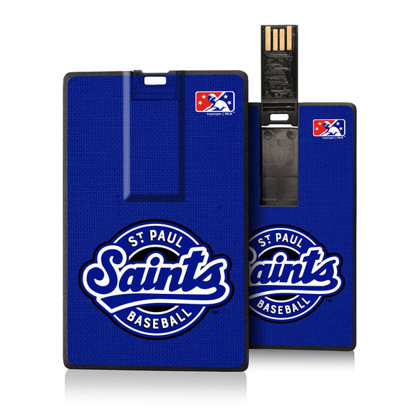 St. Paul Saints Solid Credit Card USB Drive 32GB