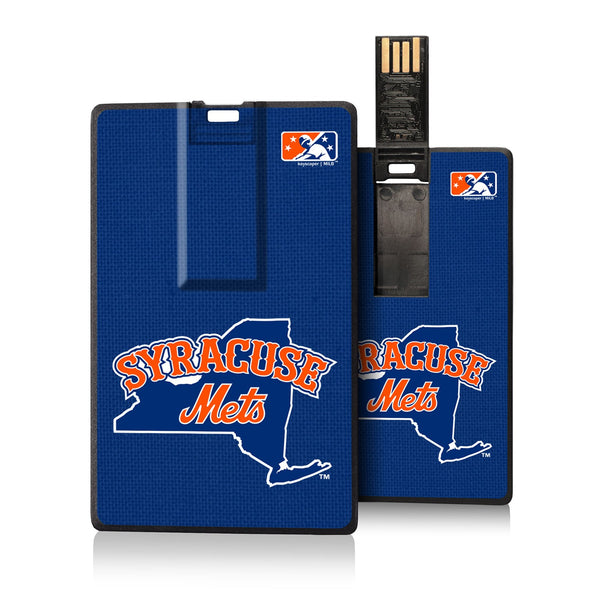 Syracuse Mets Solid Credit Card USB Drive 32GB