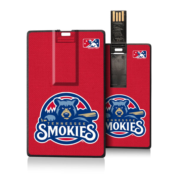 Tennessee Smokies Solid Credit Card USB Drive 16GB