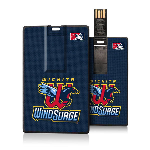 Wichita Wind Surge Solid Credit Card USB Drive 32GB