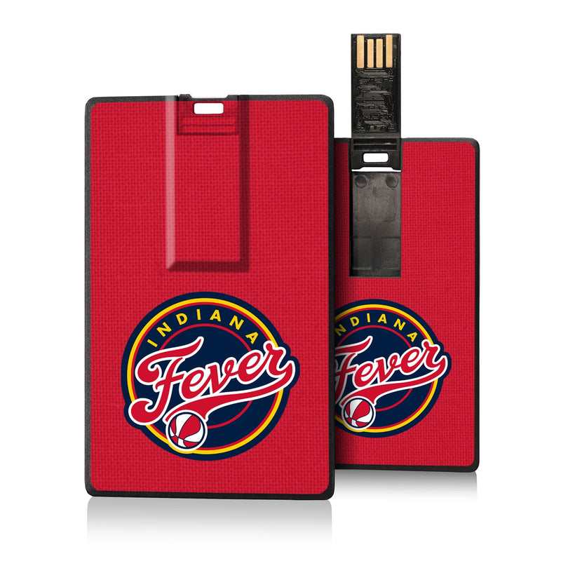 Indiana Fever Solid Credit Card USB Drive 32GB