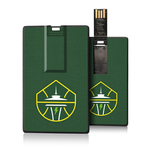 Seattle Storm Solid Credit Card USB Drive 32GB