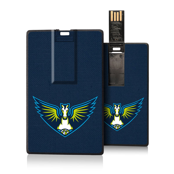 Dallas Wings Solid Credit Card USB Drive 32GB