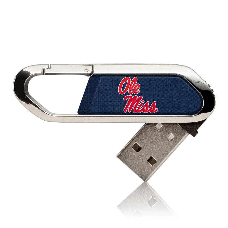 Mississippi Ole Miss Rebels Solid USB 32GB Clip Style Flash Drive