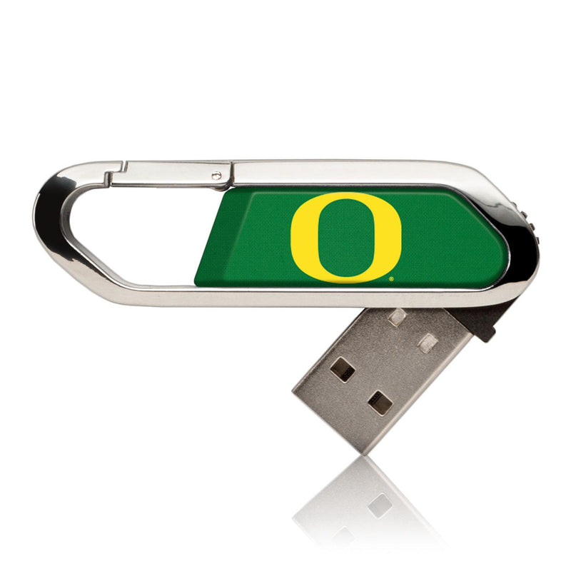 Oregon Ducks Solid USB 32GB Clip Style Flash Drive