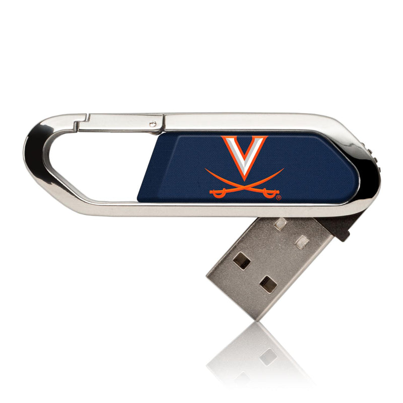 Virginia Cavaliers Solid USB 32GB Clip Style Flash Drive