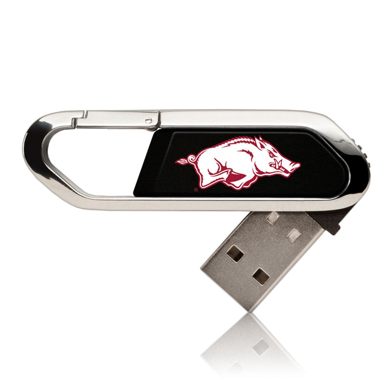 Arkansas Razorbacks Solid USB 32GB Clip Style Flash Drive