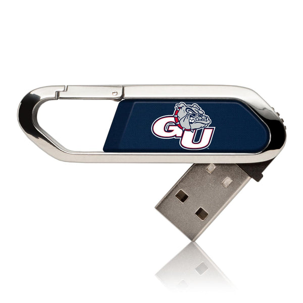 Gonzaga Bulldogs Solid USB 32GB Clip Style Flash Drive