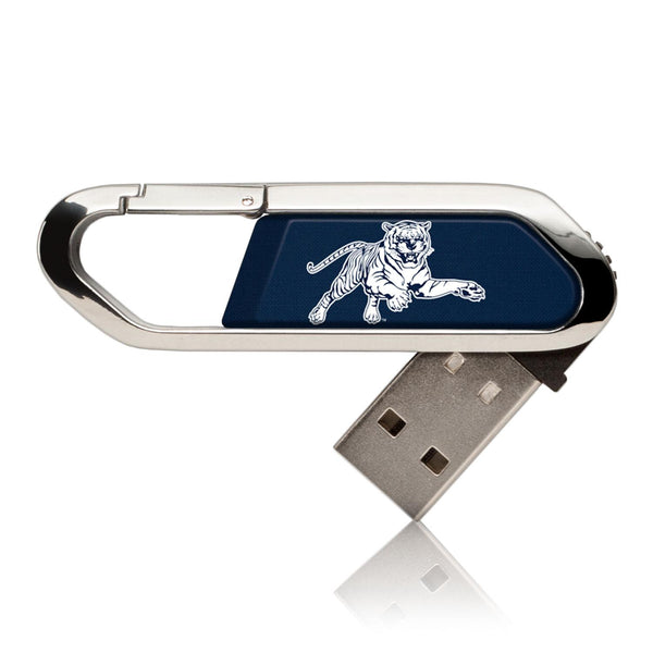 Jackson State Tigers Solid USB 32GB Clip Style Flash Drive