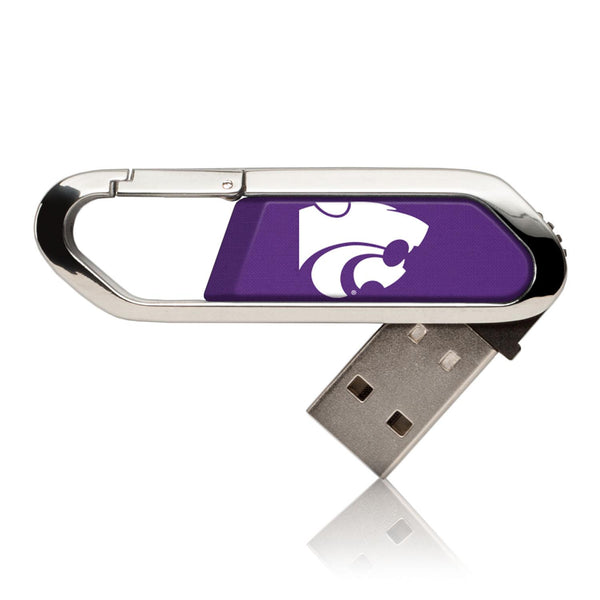 Kansas State Wildcats Solid USB 32GB Clip Style Flash Drive