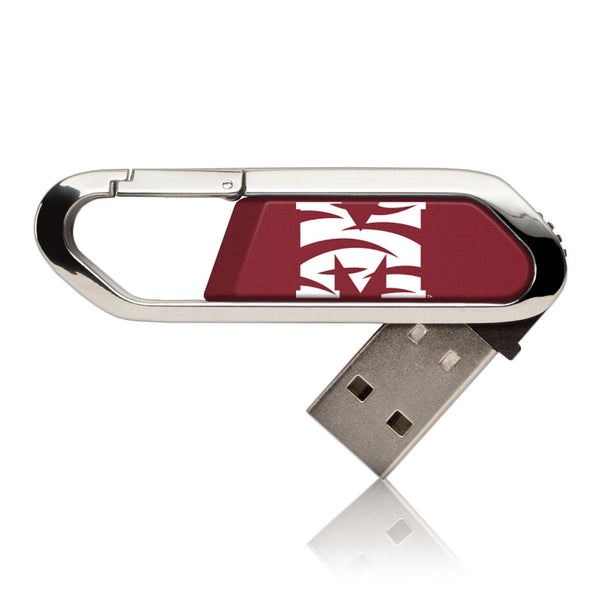Morehouse Maroon Tigers Solid USB 32GB Clip Style Flash Drive