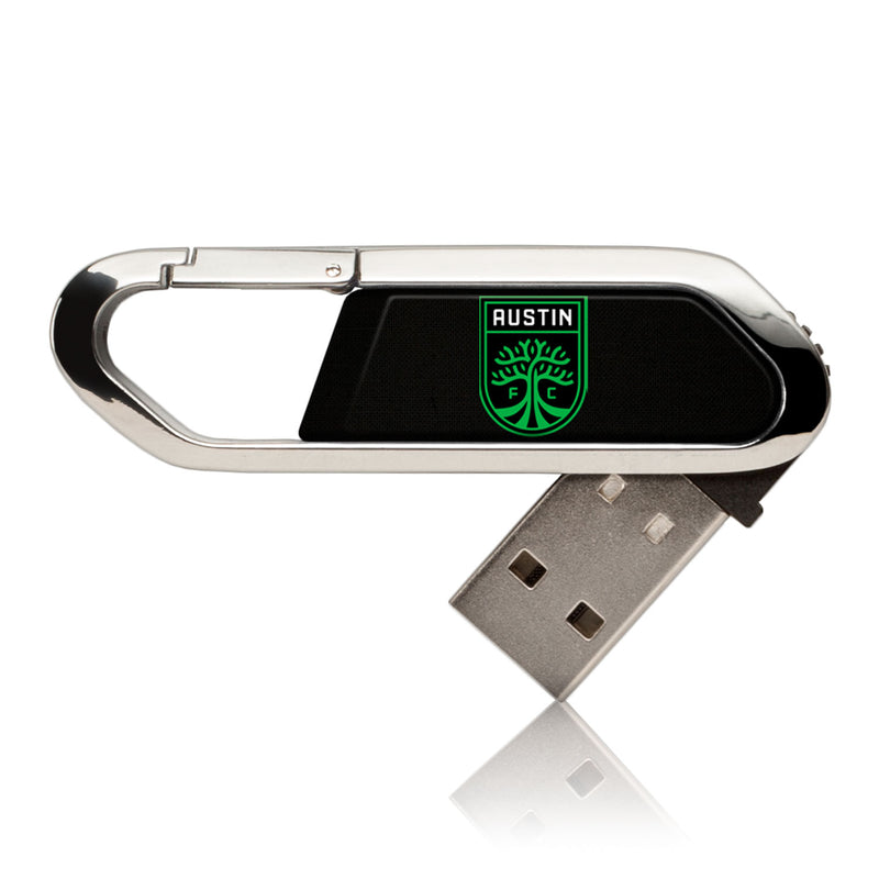 Austin FC  Solid USB 32GB Clip Style Flash Drive