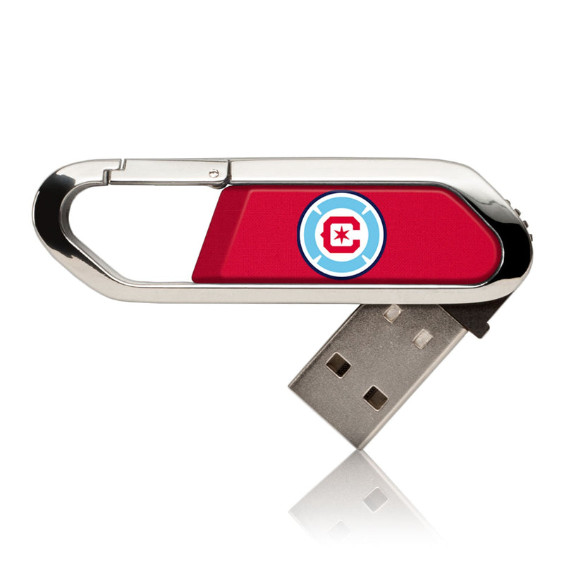 Chicago Fire  Solid USB 32GB Clip Style Flash Drive