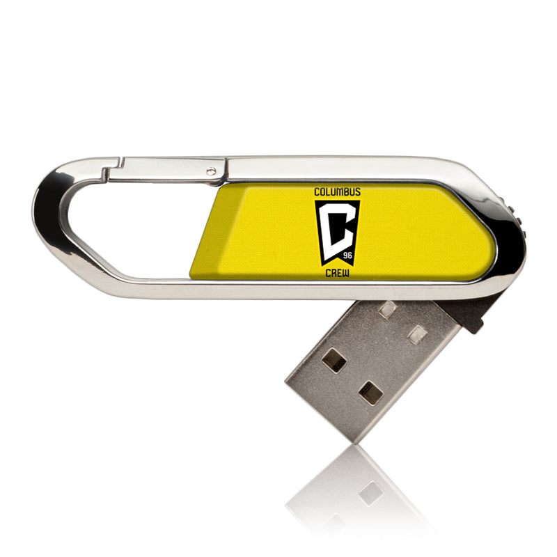 Columbus Crew Solid USB 32GB Clip Style Flash Drive