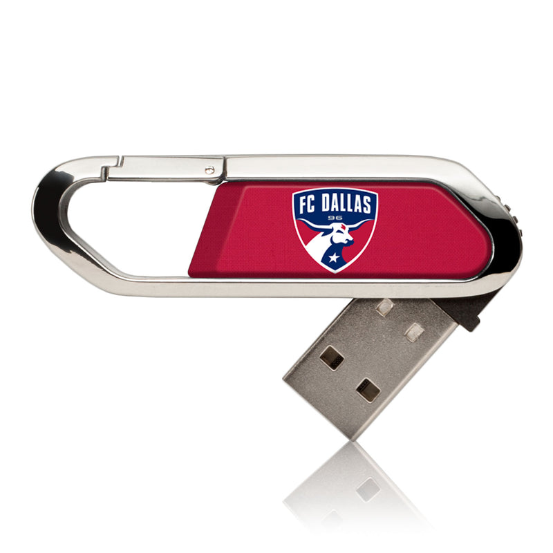 FC Dallas  Solid USB 32GB Clip Style Flash Drive