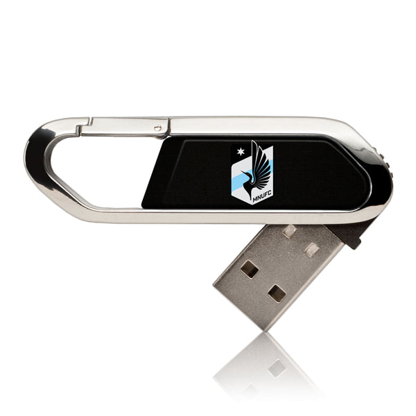 Minnesota United FC   Solid USB 32GB Clip Style Flash Drive