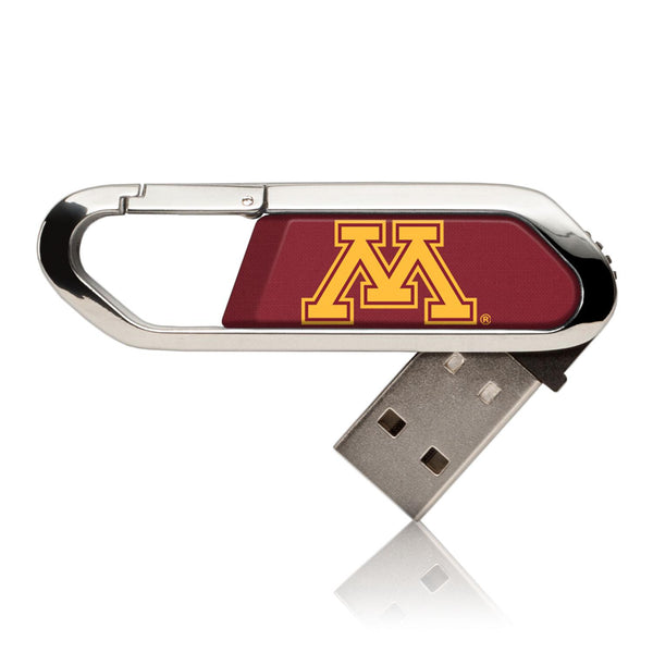 Minnesota Golden Gophers Solid USB 32GB Clip Style Flash Drive