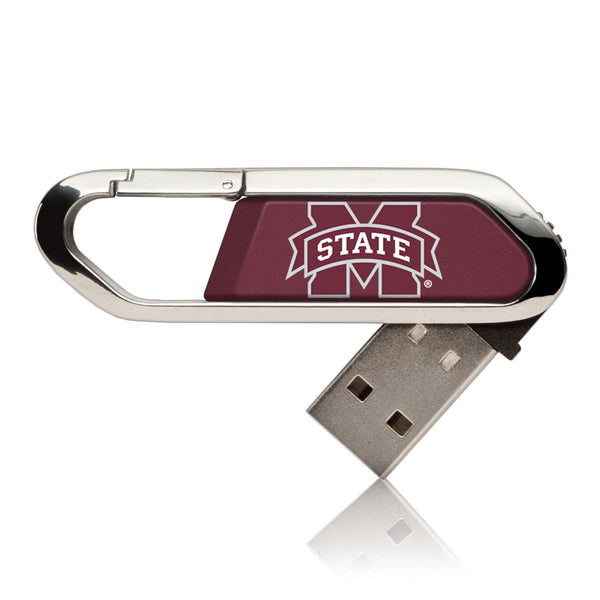 Mississippi State Bulldogs Solid USB 32GB Clip Style Flash Drive
