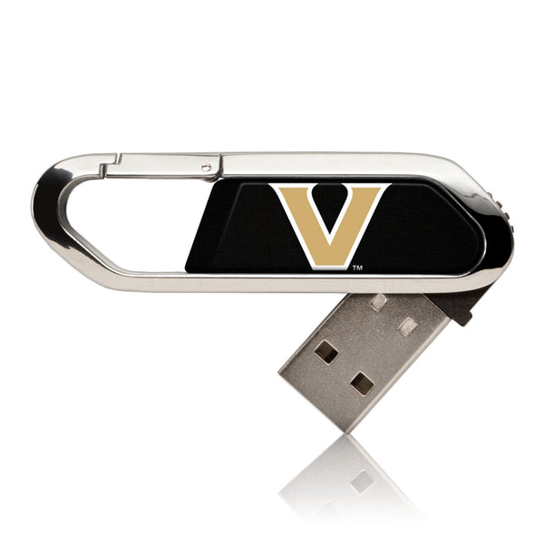 Vanderbilt Commodores Solid USB 32GB Clip Style Flash Drive