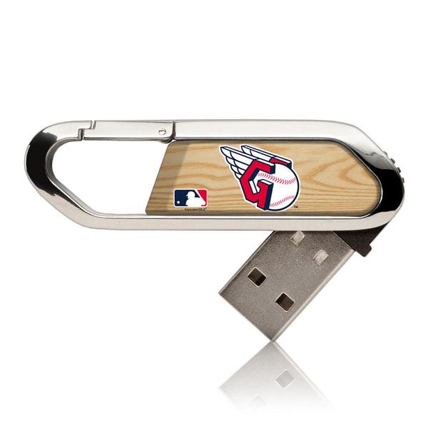 Cleveland Guardians Wood Bat USB 32GB Clip Style Flash Drive