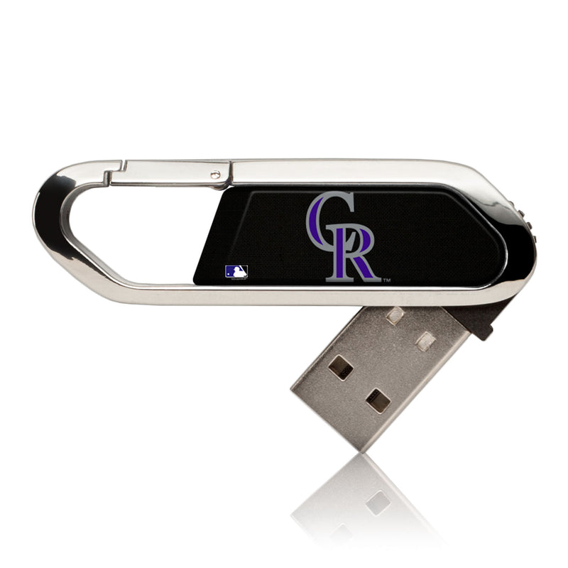 Colorado Rockies Rockies Solid USB 16GB Clip Style Flash Drive