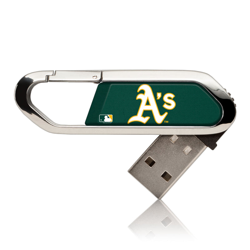 Oakland Athletics Athletics Solid USB 16GB Clip Style Flash Drive