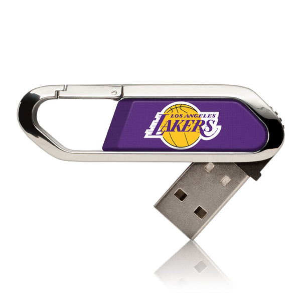 Los Angeles Lakers Solid USB 32GB Clip Style Flash Drive