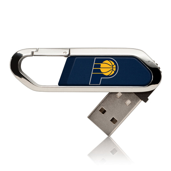 Indiana Pacers Solid USB 32GB Clip Style Flash Drive