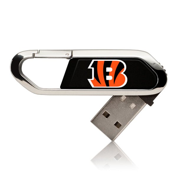 Cincinnati Bengals Solid USB 16GB Clip Style Flash Drive
