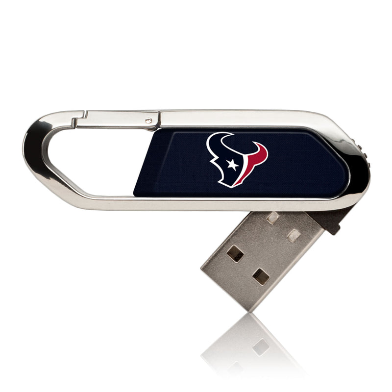 Houston Texans Solid USB 16GB Clip Style Flash Drive