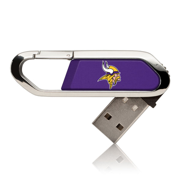 Minnesota Vikings Solid USB 16GB Clip Style Flash Drive