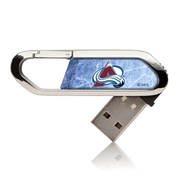 Colorado Avalanche Ice USB 32GB Clip Style Flash Drive