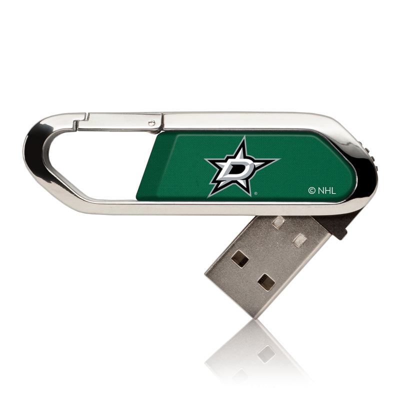 Dallas Stars Solid USB 32GB Clip Style Flash Drive